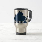 Virginia-Zuhause Reisebecher (VorderseiteRechts)