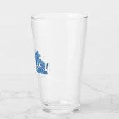 Virginia Zuhause Wood Grain Glas (Links)