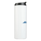 Virginia Zuhause Wood Grain Thermosbecher (Nach links gedreht)