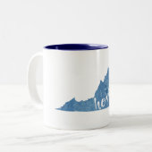 Virginia Zuhause Wood Grain Zweifarbige Tasse (Vorderseite Links)