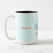 Virginia Zweifarbige Tasse (Links)