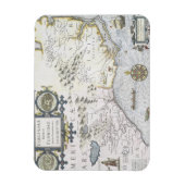 Virginiae Item et Floridae Americae provinciarum 3 Magnet (Vertikal)