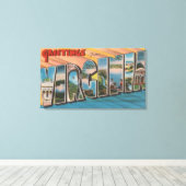 VirginiaGroße BuchstabenszenenVirginia Leinwanddruck (Insitu (Holzboden))