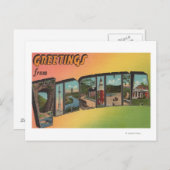 VirginiaGroße BuchstabenszenenVirginia Postkarte (Vorne/Hinten)