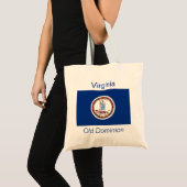 Virginian Flag Bag Tragetasche (Vorderseite (Produkt))