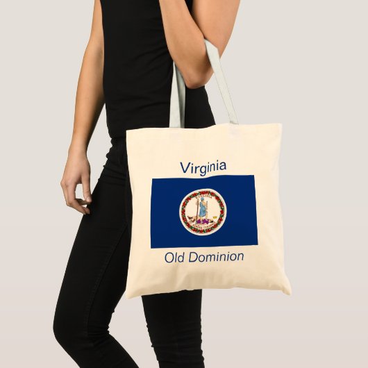 Virginian Flag Bag Tragetasche (Vorderseite (Produkt))
