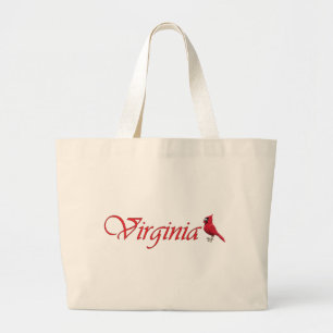 Virginian-Kardinal Jumbo Stoffbeutel
