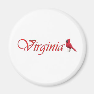 Virginian-Kardinal Magnet
