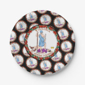 Virginian Seal, Virginia Pappteller (Vorderseite)