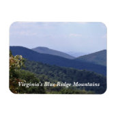 Virginias Blaue Ridge Mountains Magnet (Horizontal)