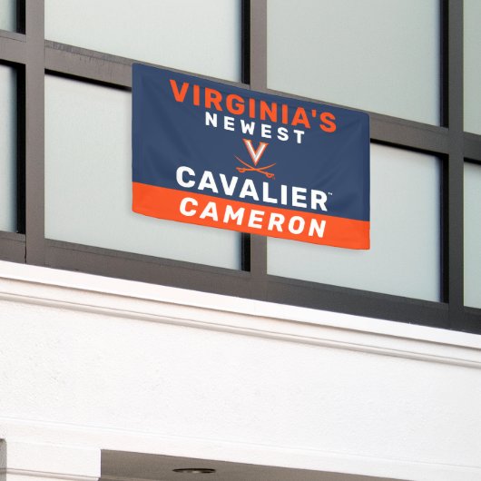 Virginias neuester Kavalier Banner (Äußeres Gebäude)