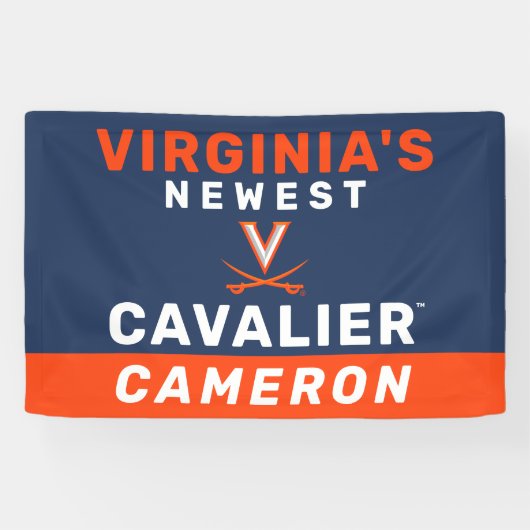 Virginias neuester Kavalier Banner (Horizontal)