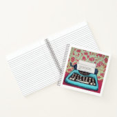 Virginias Schreibmaschine Notizblock (Innenseite)