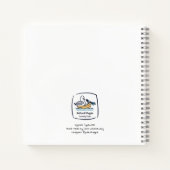 Virginias Schreibmaschine Notizblock (Rückseite)