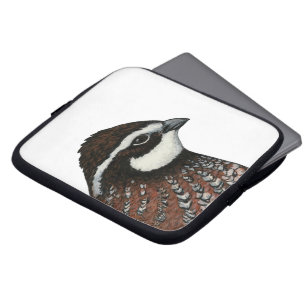 Virginiawachtel-Kopf Laptopschutzhülle