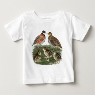 Virginiawachtelfamilie Baby T-shirt