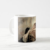 Virginie (Die Pariser Frau) (von Albert Edelfelt) Kaffeetasse (Vorderseite Links)