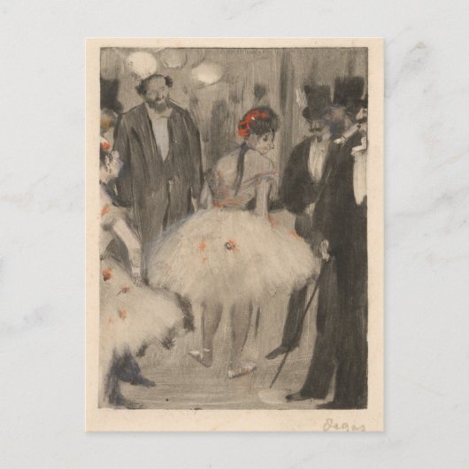 Virginie und Marquis Cavalcanti Postkarte (Vorderseite)