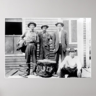 VIRGINIEN-VERBOT BUST 1927 POSTER