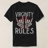 Virginity regt Funny Nerd Summer Camp Jokes T-Shirt (Design vorne)