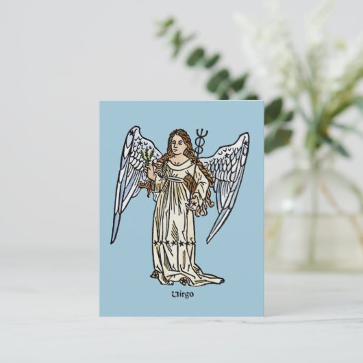 Virgo, 1482 postkarte (Stehend Vorderseite)