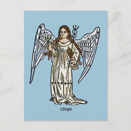 Virgo, 1482 postkarte (Vorderseite)