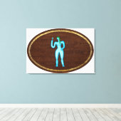 Virgo 2008 leinwanddruck (Insitu (Holzboden))