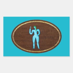 Virgo 2008 rechteckiger aufkleber