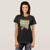 Virgo 90s Horoscope Zodiac Sign Astrology T-Shirt (Vorne ganz)