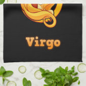 Virgo-Abbildung Handtuch (Gefaltet)