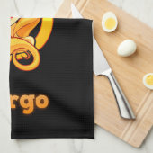 Virgo-Abbildung Handtuch (Viertel Falte)