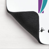 Virgo and Pisces Paare Zodiac Astrologie Mousepad (Ecke)