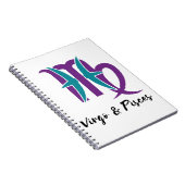 Virgo and Pisces Paare Zodiac Astrologie Notizblock (Rechte Seite)