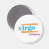 Virgo Aqua Magnet (Vorderseite/Rückseite)
