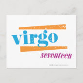 Virgo Aqua Postkarte (Vorderseite)