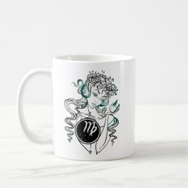 Virgo Art Deco Lady Kaffeetasse