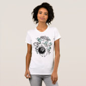 Virgo Art Deco Lady T-Shirt (Vorne ganz)