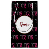 Virgo Astrologie Personalisiert Kleine Geschenktüte (Vorderseite)