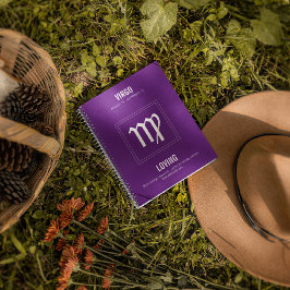 Virgo Astrologie-Zeichen Notizblock