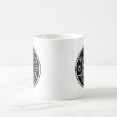 Virgo - astrologische Konstellation in Zodiac Kaffeetasse (Mittel)