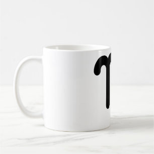 Virgo Astrologisches Symbol Zeichen 3 Kaffeetasse