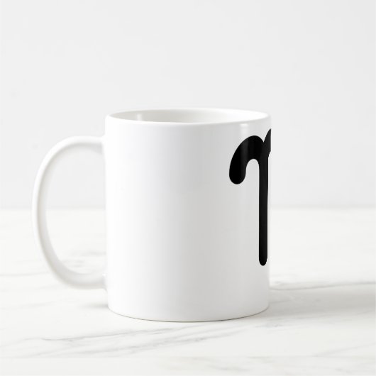 Virgo Astrologisches Symbol Zeichen 3 Kaffeetasse (Links)