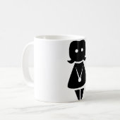 Virgo Astrologisches Symbol Zeichen 7 Kaffeetasse (Vorderseite Links)