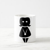 Virgo Astrologisches Symbol Zeichen 7 Kaffeetasse (Mittel)