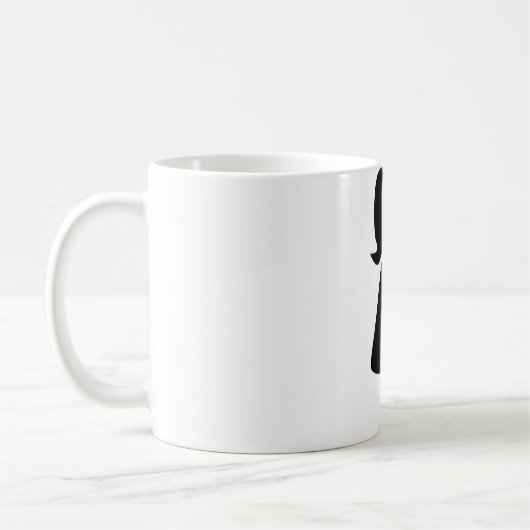 Virgo Astrologisches Symbol Zeichen 7 Kaffeetasse (Links)