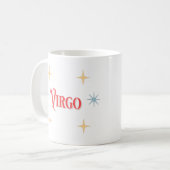 Virgo Astrologisches Zeichen Tasse (Vorderseite Links)