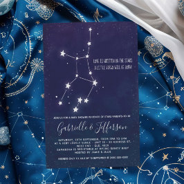 Virgo Astrology Baby Dusche Einladung