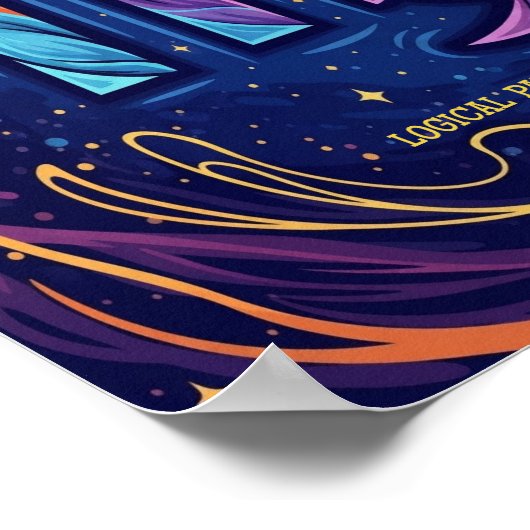 Virgo Astrology Horoscope Poster (Ecke)