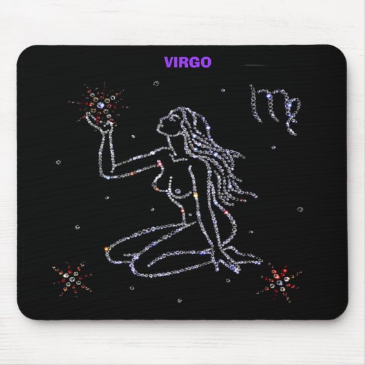 Virgo Astrology Mousepad (Vorne)