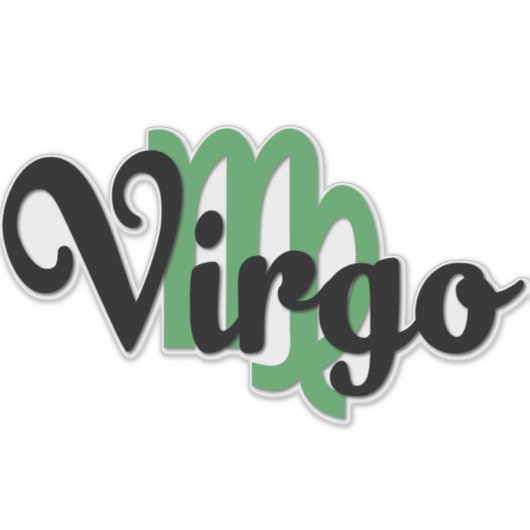 Virgo Aufkleber (Vorderseite)